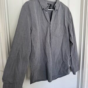 Calvin Klein Gray Dress Shirt